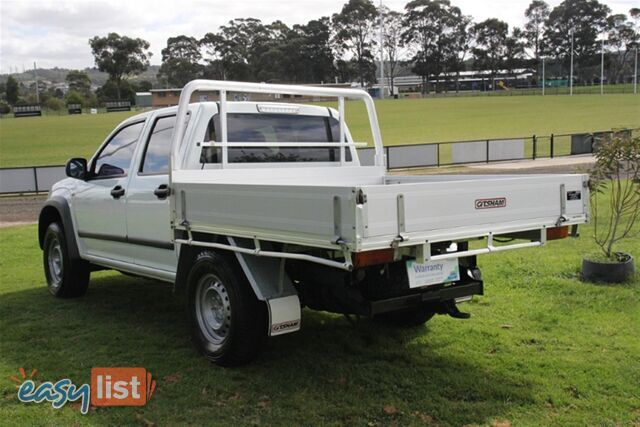 2009 ISUZU D-MAX SX DUAL CAB MY09 CAB CHASSIS