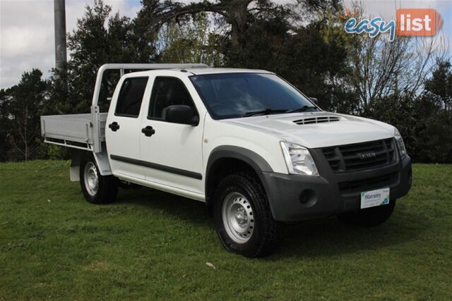 2009 ISUZU D-MAX SX DUAL CAB MY09 CAB CHASSIS