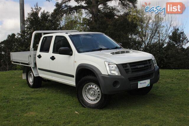 2009 ISUZU D-MAX SX DUAL CAB MY09 CAB CHASSIS