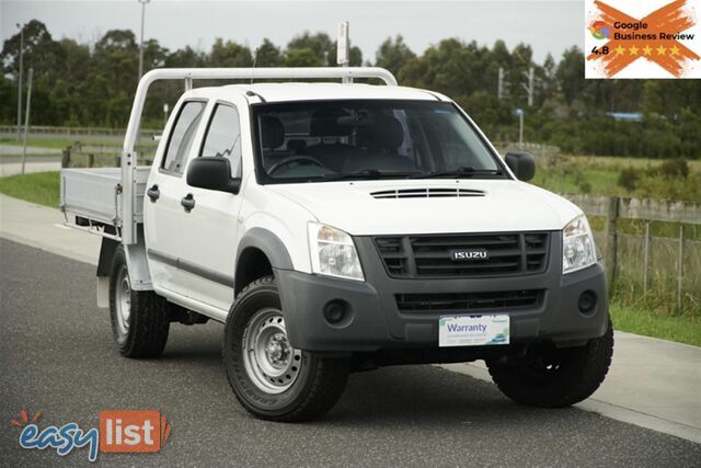 2009 ISUZU D-MAX SX DUAL CAB MY09 CAB CHASSIS