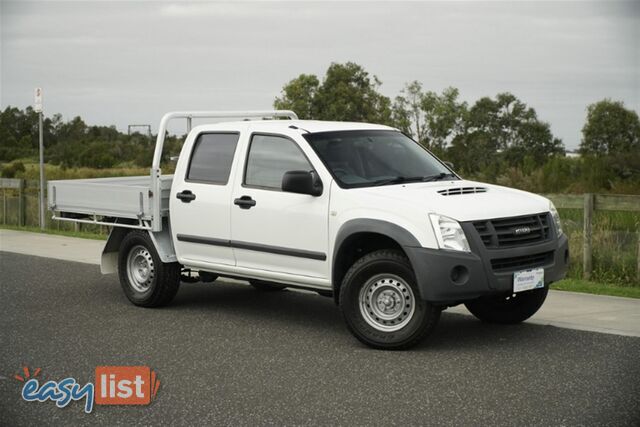 2009 ISUZU D-MAX SX DUAL CAB MY09 CAB CHASSIS