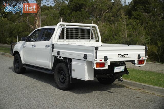 2016 TOYOTA HILUX SR DUAL CAB GUN126R CAB CHASSIS