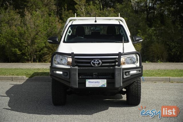 2016 TOYOTA HILUX SR DUAL CAB GUN126R CAB CHASSIS