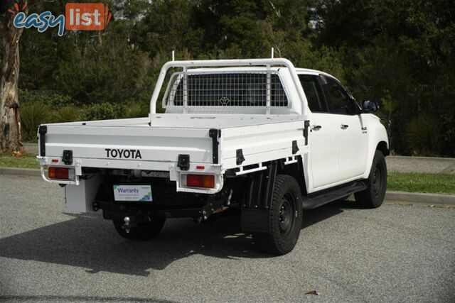 2016 TOYOTA HILUX SR DUAL CAB GUN126R CAB CHASSIS