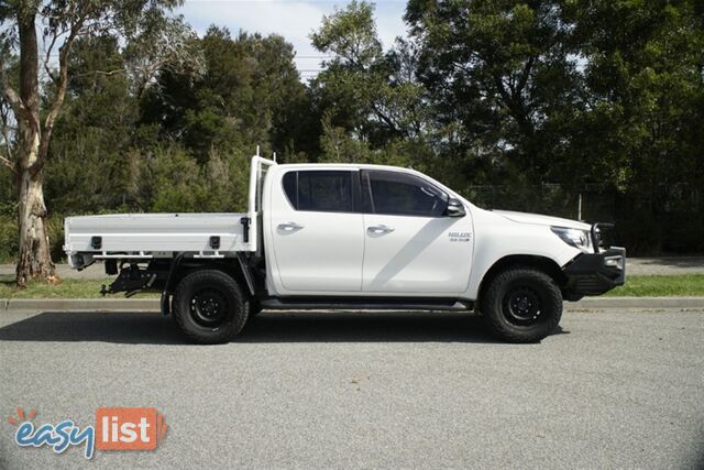 2016 TOYOTA HILUX SR DUAL CAB GUN126R CAB CHASSIS