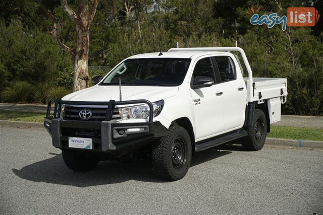 2016 TOYOTA HILUX SR DUAL CAB GUN126R CAB CHASSIS