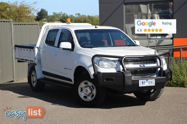 2016 HOLDEN COLORADO LS DUAL CAB RG MY17 CAB CHASSIS