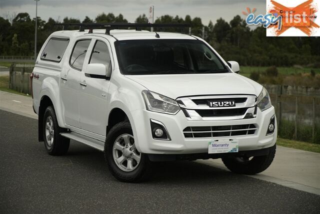 2018 ISUZU D-MAX LS-M DUAL CAB MY18 UTILITY