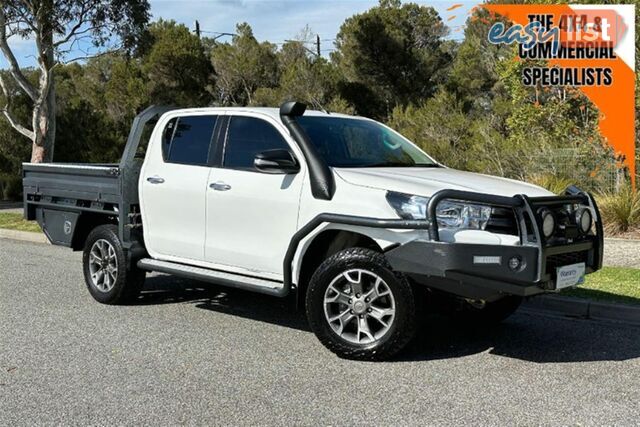 2015 TOYOTA HILUX SR DUAL CAB GUN126R CAB CHASSIS