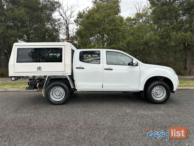 2015 ISUZU D-MAX SX DUAL CAB MY15 CAB CHASSIS
