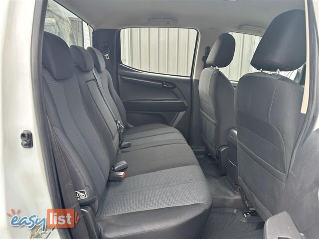 2015 ISUZU D-MAX SX DUAL CAB MY15 CAB CHASSIS