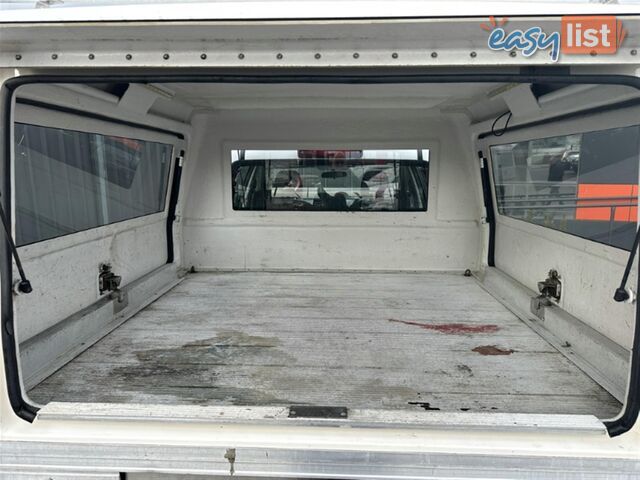 2015 ISUZU D-MAX SX DUAL CAB MY15 CAB CHASSIS