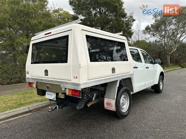 2015 ISUZU D-MAX SX DUAL CAB MY15 CAB CHASSIS