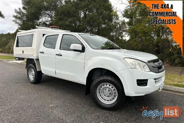 2015 ISUZU D-MAX SX DUAL CAB MY15 CAB CHASSIS