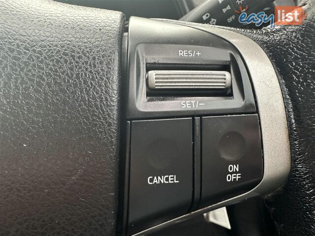 2015 ISUZU D-MAX SX DUAL CAB MY15 CAB CHASSIS