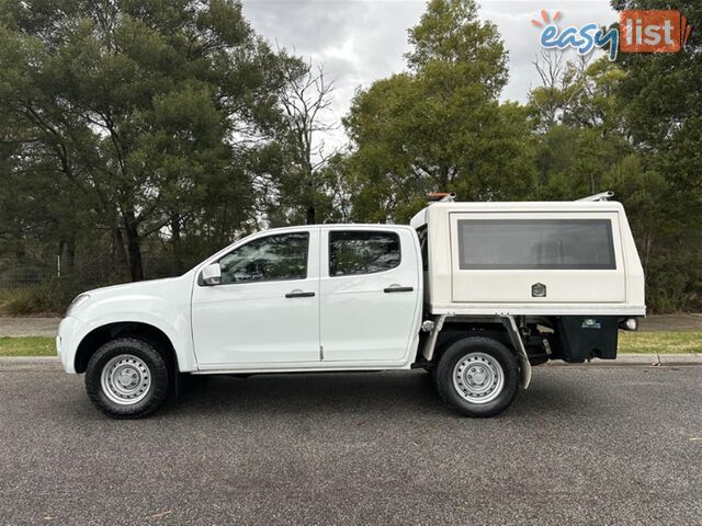 2015 ISUZU D-MAX SX DUAL CAB MY15 CAB CHASSIS