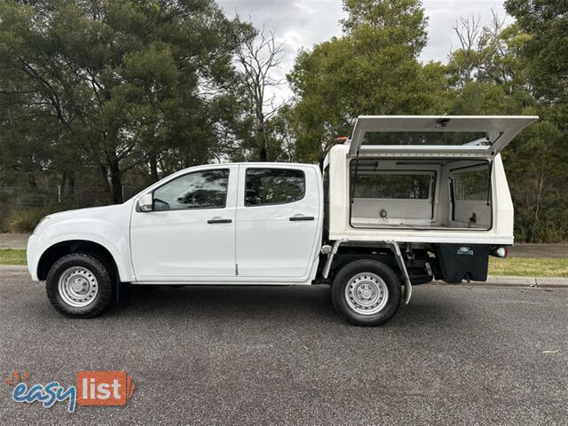 2015 ISUZU D-MAX SX DUAL CAB MY15 CAB CHASSIS
