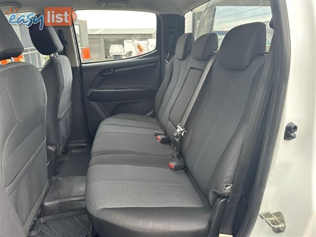 2015 ISUZU D-MAX SX DUAL CAB MY15 CAB CHASSIS