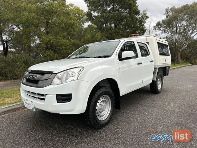 2015 ISUZU D-MAX SX DUAL CAB MY15 CAB CHASSIS