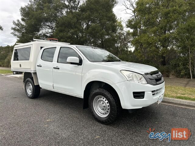 2015 ISUZU D-MAX SX DUAL CAB MY15 CAB CHASSIS