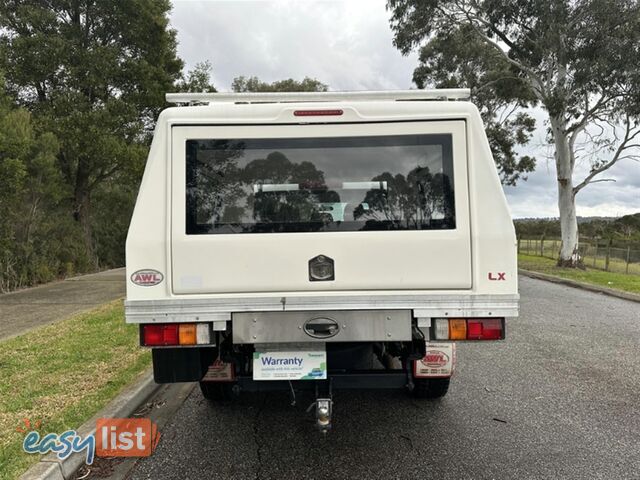 2015 ISUZU D-MAX SX DUAL CAB MY15 CAB CHASSIS