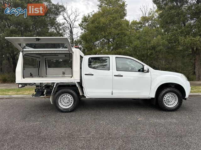 2015 ISUZU D-MAX SX DUAL CAB MY15 CAB CHASSIS