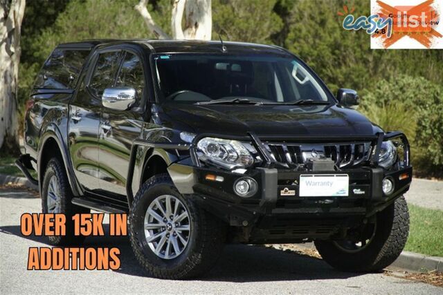 2016 MITSUBISHI TRITON GLS DUAL CAB MQ MY17 UTILITY