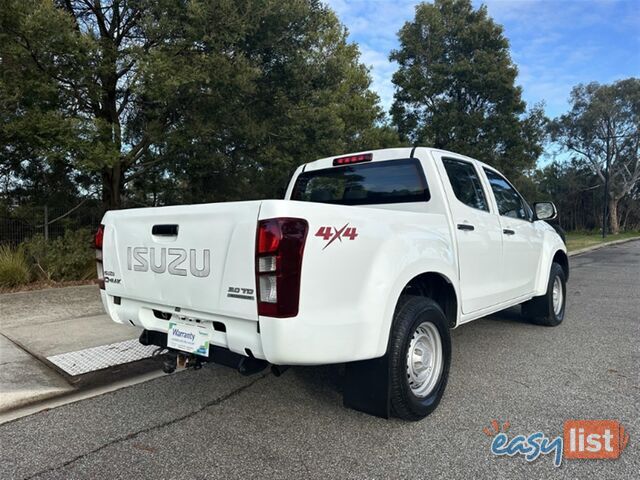 2016 ISUZU D-MAX SX DUAL CAB MY15.5 UTILITY