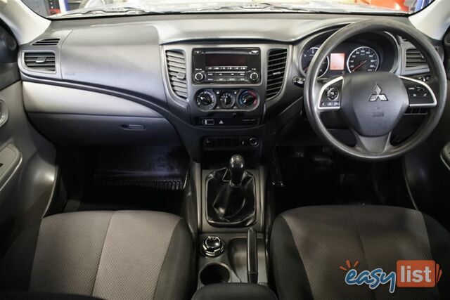 2015 MITSUBISHI TRITON GLX DUAL CAB MQ MY16 UTILITY