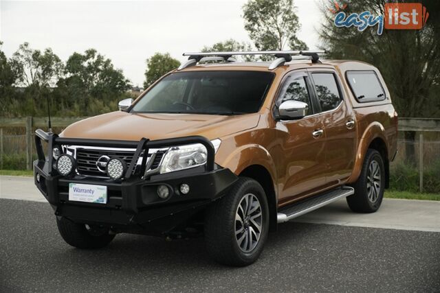 2015 NISSAN NAVARA ST-X DUAL CAB D23 UTILITY