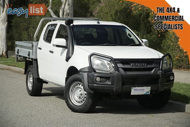 2019 ISUZU D-MAX SX DUAL CAB MY18 CAB CHASSIS 2019 ISUZU D-MAX SX DUAL CAB MY18 CAB CHASSIS