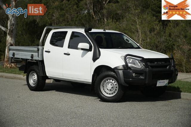 2019 ISUZU D-MAX SX DUAL CAB MY18 CAB CHASSIS