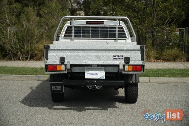 2019 ISUZU D-MAX SX DUAL CAB MY18 CAB CHASSIS