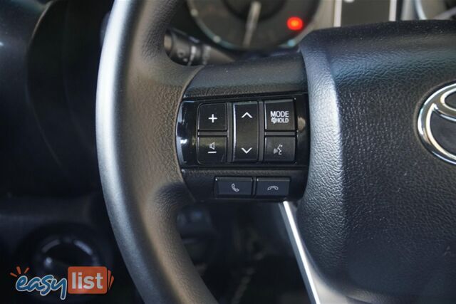 2018 TOYOTA HILUX SR DUAL CAB GUN126R CAB CHASSIS