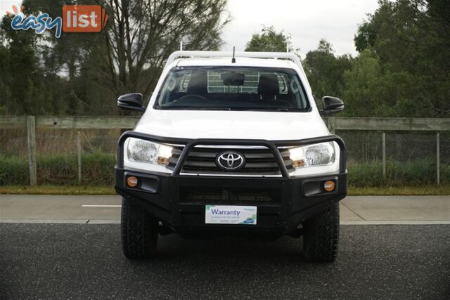 2018 TOYOTA HILUX SR DUAL CAB GUN126R CAB CHASSIS