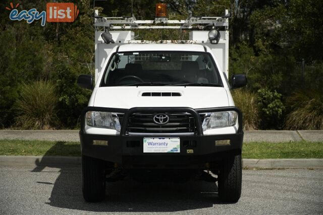 2011 TOYOTA HILUX SR EXTENDED CAB KUN26R MY10 CAB CHASSIS