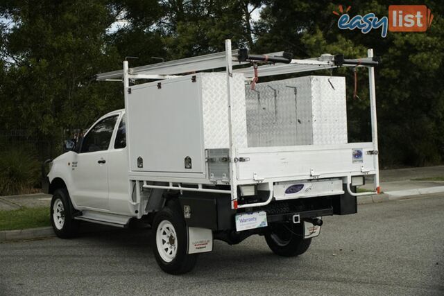 2011 TOYOTA HILUX SR EXTENDED CAB KUN26R MY10 CAB CHASSIS