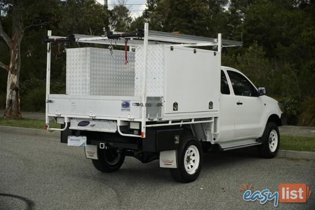 2011 TOYOTA HILUX SR EXTENDED CAB KUN26R MY10 CAB CHASSIS