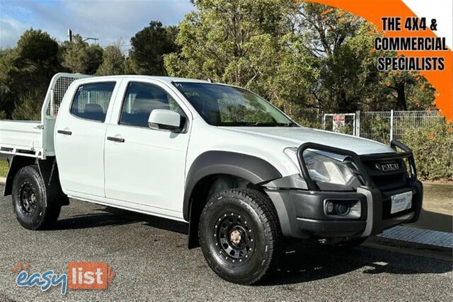 2018 ISUZU D-MAX SX DUAL CAB MY18 UTILITY
