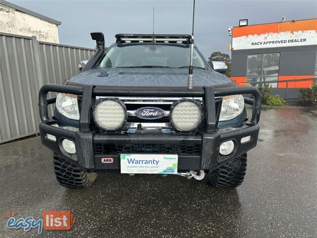2015 FORD RANGER XLT DUAL CAB PX UTILITY