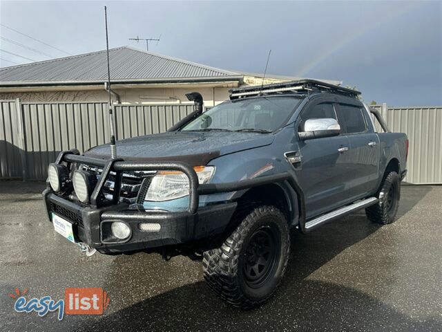 2015 FORD RANGER XLT DUAL CAB PX UTILITY