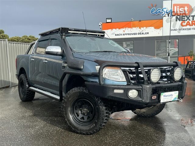 2015 FORD RANGER XLT DUAL CAB PX UTILITY