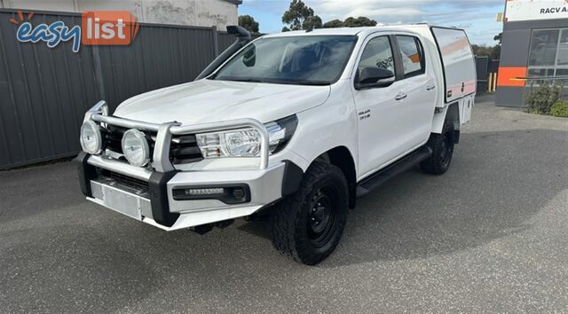 2017 TOYOTA HILUX SR DUAL CAB GUN126R CAB CHASSIS
