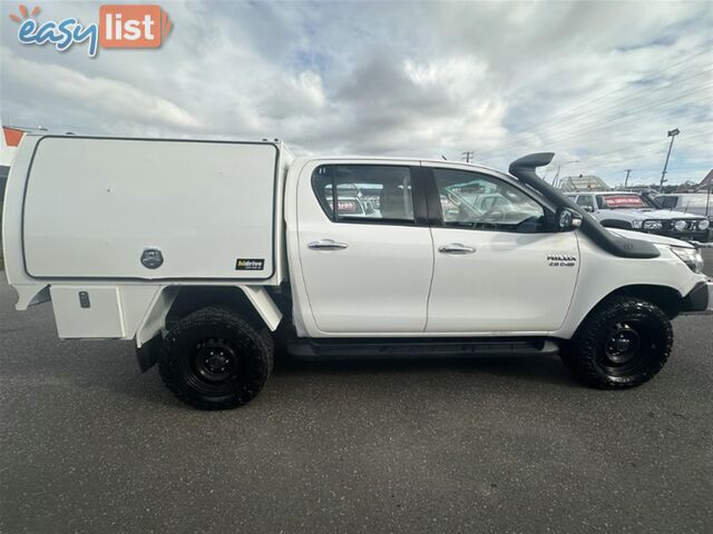 2017 TOYOTA HILUX SR DUAL CAB GUN126R CAB CHASSIS