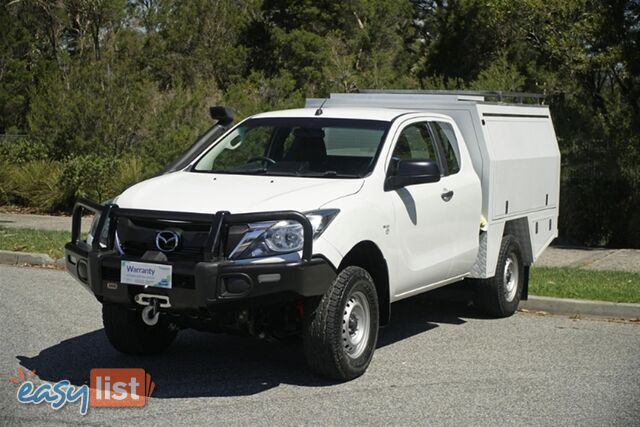 2016 MAZDA BT-50 XT EXTENDED CAB UR0YF1 CAB CHASSIS