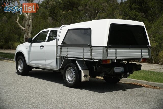 2022 ISUZU D-MAX SX EXTENDED CAB RG MY22 CAB CHASSIS