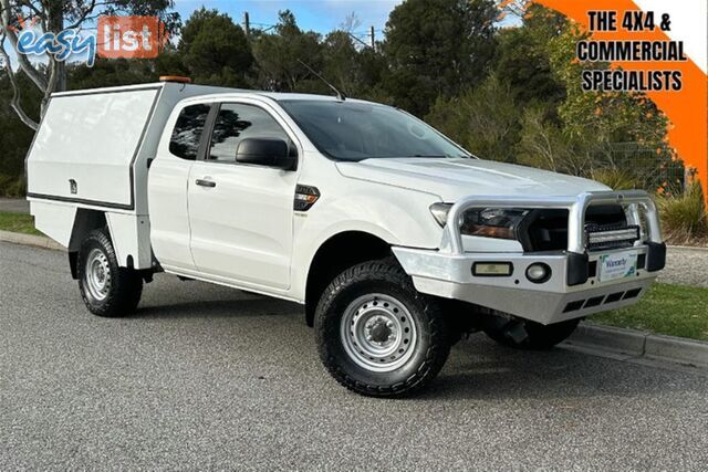 2018 FORD RANGER XL EXTENDED CAB PX MKII MY18 CAB CHASSIS