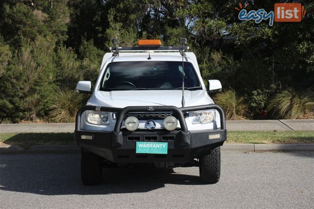 2014 HOLDEN COLORADO LX DUAL CAB RG MY14 CAB CHASSIS