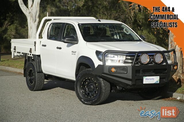 2018 TOYOTA HILUX SR DUAL CAB GUN126R CAB CHASSIS