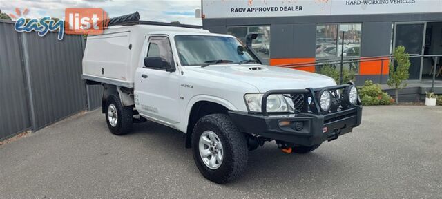 2013 NISSAN PATROL DX Y61 GU 6 SII MY13 CAB CHASSIS